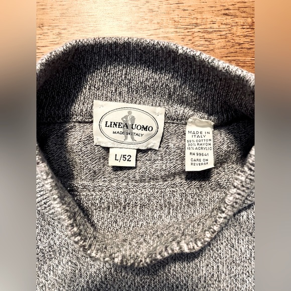 Grey Turtle Neck Sweater - Picture 2 of 3